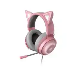 هدست گیمینگ باسیم ریزر مدل Kraken Kitty - Quartz Razer Kraken Kitty - Quartz Gaming Wired Headset