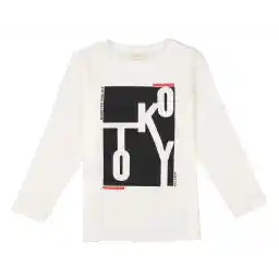 تی شرت نخی آستین بلند پسرانه - مانگو