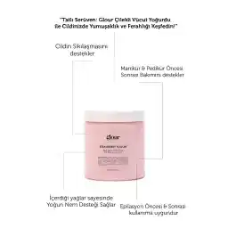 ماست بدن توت فرنگی تصفیه کننده و مرطوب کننده GLOUR