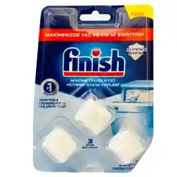 قرص جرم گیر ماشین ظرفشویی فینیش مدل Temizleyeci بسته 3 عددی قرص جرم گیر ماشین ظرفشویی فینیش مدل Temizleyeci بسته 3 عددی
