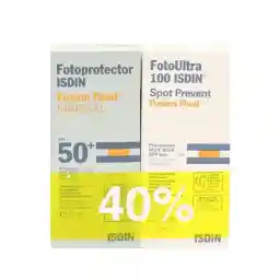 پک ضد آفتاب اسپات و فیوژن فلوئید مینرال ایزدین