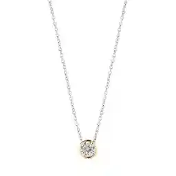 TI SENTO Ketting 3845ZY - Zilveren dames ketting - Maat 42