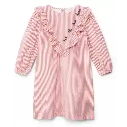 پیراهن نخی روزمره دخترانه - مانگو