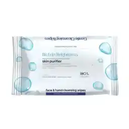 دستمال مرطوب ضدباکتری روشن و پاککننده دست و صورت 10 برگ بیول