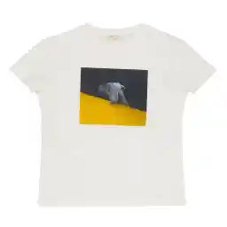 تی شرت نخی یقه گرد پسرانه - مانگو