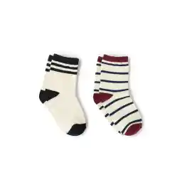 جوراب نخی طرح دار پسرانه بسته 2 عددی - مانگو