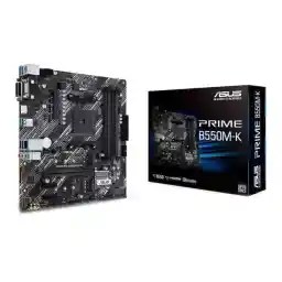 مادربرد ایسوس مدل PRIME B550M-K ASUS PRIME B550M-K 3rd Gen AM4 AMD Ryzen ATX Gaming Motherboard