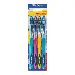 پک 4 عددی مسواک فلکسیبل هد متوسط تریزا