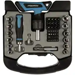 مجموعه 48 عددی سری پیچ گوشتی و آچار پاورست مدل TH1048