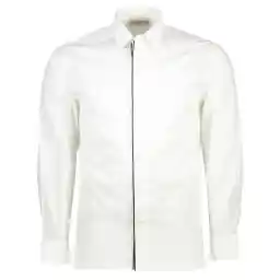 پیراهن نخی آستین بلند مردانه - مانگو