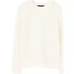 پلیور نخی یقه گرد زنانه - مانگو