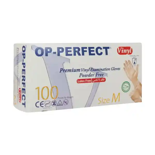 دستکش وینیل اپی پرفکت بدون پودر 100 عدد
