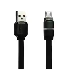 کابل تبدیل USB به microUSB ریمکس مدل RC-029m LED با طول 1 متر Breathe Micro-USB Cable with LED indicator RC029m
