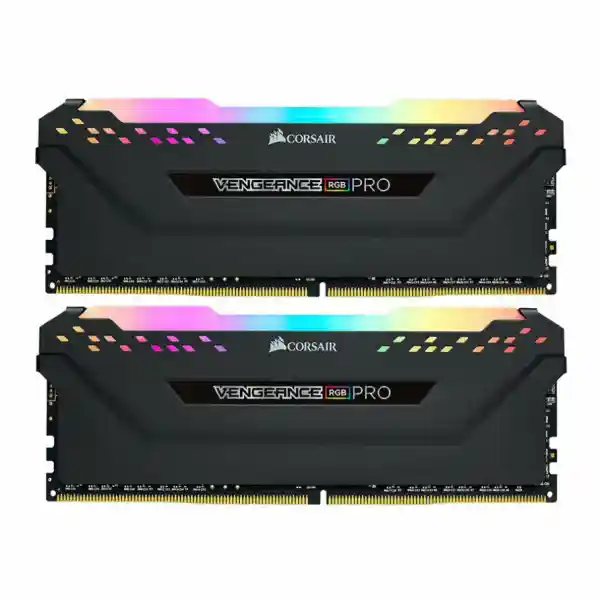 رم دسکتاپ DDR4 دوکاناله 3200 مگاهرتز CL16 کورسیر مدل VENGEANCE RGB PRO ظرفیت 16 گیگابایت