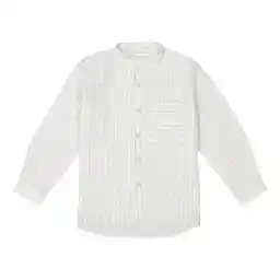 پیراهن نخی آستین بلند پسرانه - مانگو