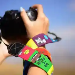 بند دوربین ترنگ طرح لبخند Torang camera neck strap