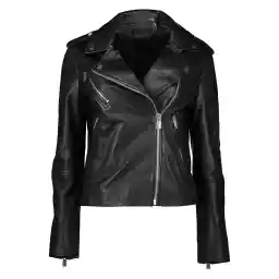 کت چرم کوتاه زنانه - مانگو