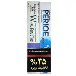 خمیر دندان ال جی مدل Cavity Care Whan Eun Cho وزن 160 گرم بسته 2 عددی