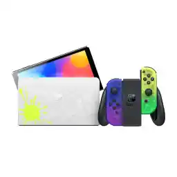 کنسول بازی نینتندو مدل Switch White OLED Splatoon 3 کنسول بازی نینتندو مدل Switch White OLED Splatoon 3