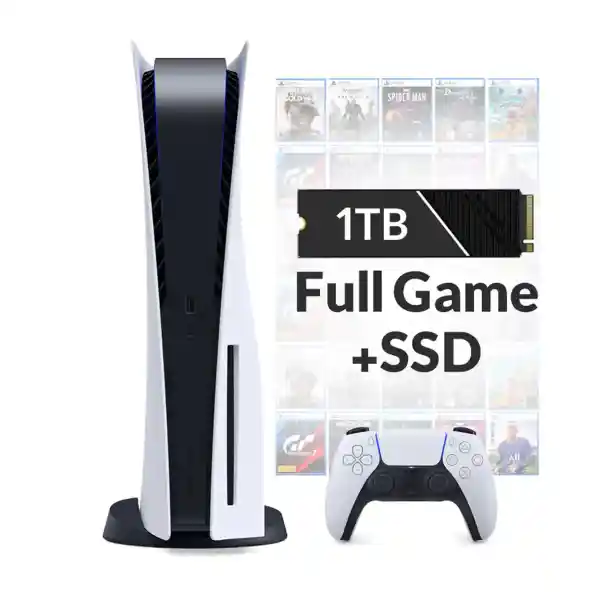 پلی استیشن 5 استاندارد با SSD یک ترابایت Full Game