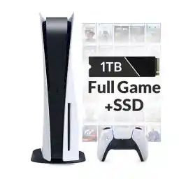 پلی استیشن 5 استاندارد با SSD یک ترابایت Full Game پلی استیشن 5 استاندارد با SSD یک ترابایت Full Game