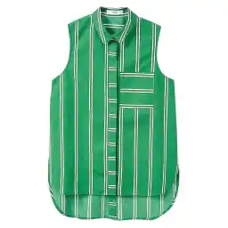 شومیز نخی آستین حلقه ای زنانه - مانگو