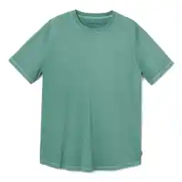 تی شرت نخی یقه گرد مردانه - مانگو