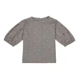 بلوز نخی طرح دار نوزادی دخترانه - مانگو