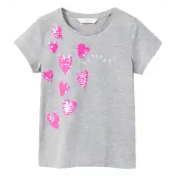 تی شرت یقه گرد دخترانه - مانگو