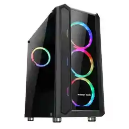 کیس کامپیوتر مستر تک T400 Mid Tower Gaming Computer Case Master Tech T400