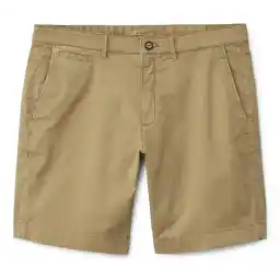 شلوارک نخی ساده مردانه - مانگو