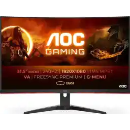 AOC C32G2ZE - مانیتور گیمینگ خمیده Full HD - 240 هرتز - 32 اینچ