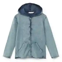 هودی نخی زیپ دار پسرانه - مانگو