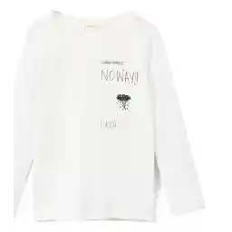 تی شرت نخی یقه گرد پسرانه - مانگو