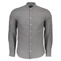 پیراهن نخی آستین بلند مردانه - مانگو