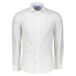 پیراهن نخی آستین بلند مردانه - مانگو