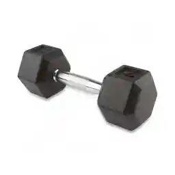 دمبل بدنسازی ایروبیک بانوان روکش دار تکی 5 کیلویی مکسول نیورکورد RCD MDM | مشکی/نقره ای