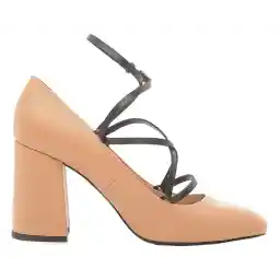 کفش پاشنه بلند چرم زنانه - مانگو