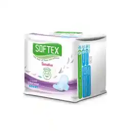 نوار بهداشتی بالدار فلاف نازک خیلی بزرگ 10 عددی سافتکس