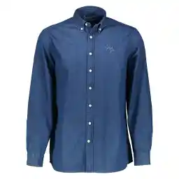 پیراهن نخی آستین بلند مردانه - مانگو