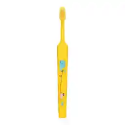 مسواک مدل mini با برس بسیار نرم آبی روشن ته په