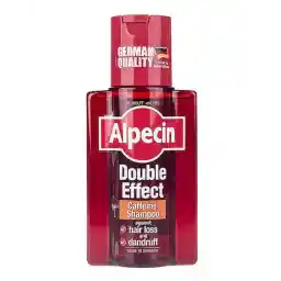 شامپو ضد شوره و تقویت کننده مو آلپسین Alpecin مدل Double Effect Caffeine حجم 200ml شامپو ضد شوره و تقویت کننده مو آلپسین Alpecin مدل Double Effect Caffeine حجم 200ml