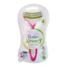 تیغ اصلاح زنانه 3 تیغه مدل Xtreme 3 بسته 4 عددی شیک