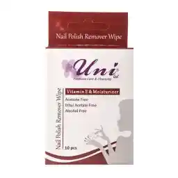 لاک پاککن بدون استون و الکل ساشه 10 عددی یونی لد