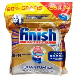 قرص ماشین ظرفشویی فینیش مدل Quantum Max بسته 40 عددی قرص ماشین ظرفشویی فینیش مدل Quantum Max بسته 40 عددی