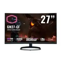 مانیتور گیمینگ 27 اینچ خمیده کولر مستر GM27-CF Cooler Master GM27-CF 27 Inch 165Hz 3ms VA Curved Gaming Monitor