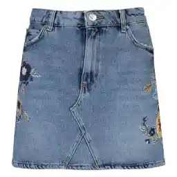 دامن جین کوتاه زنانه - مانگو