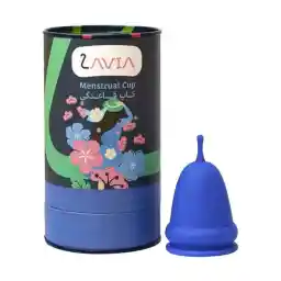کاپ قاعدگی سایز کوچک آبی لاویا