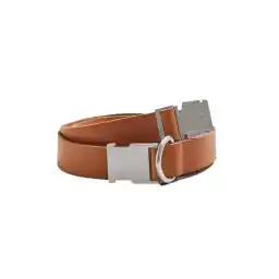 کمربند چرم پهن مردانه - مانگو