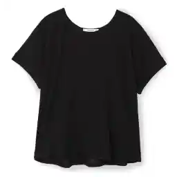 تی شرت ویسکوز یقه گرد زنانه - مانگو